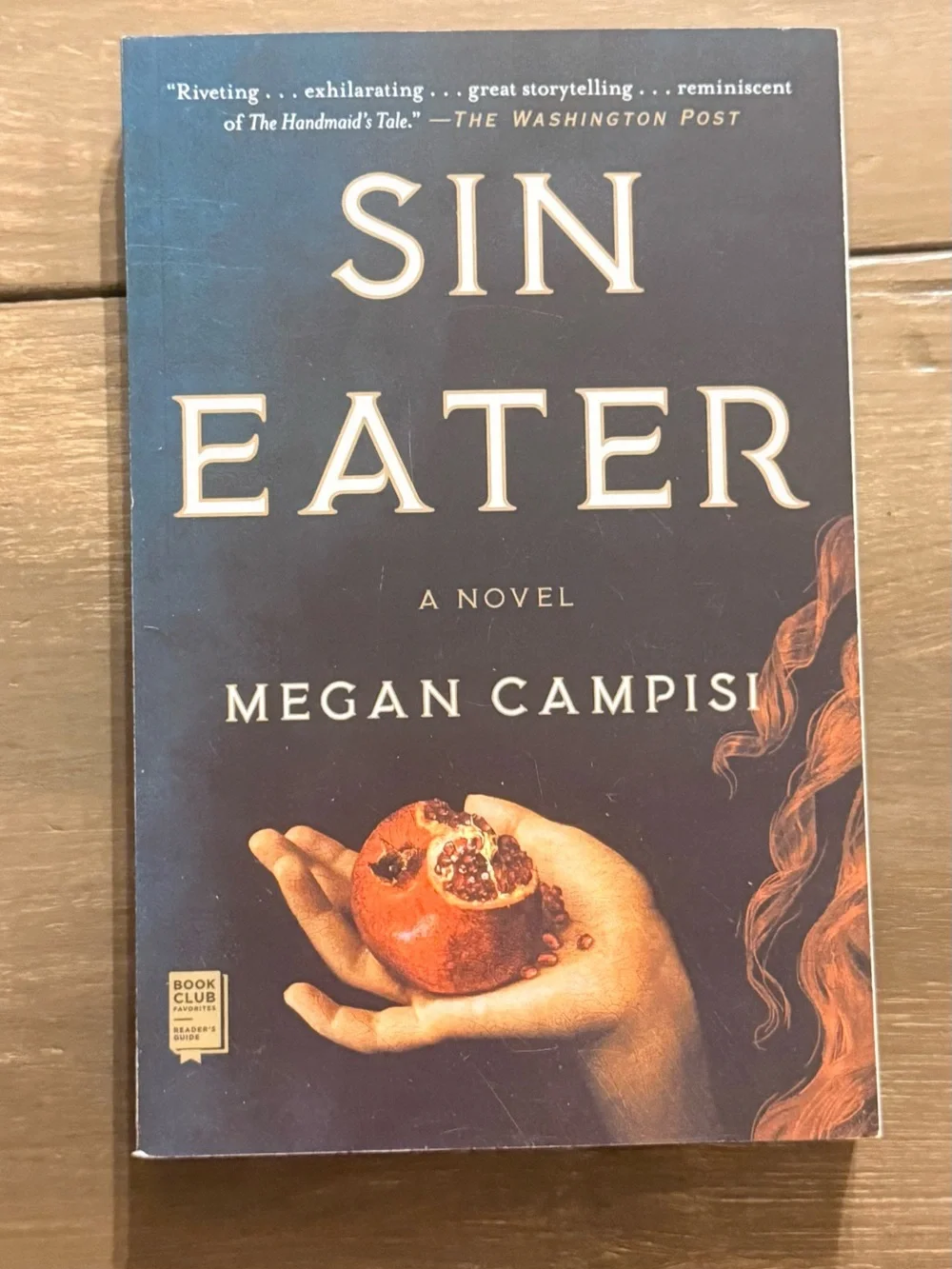 Sin Eater Megan‎ Campisi Paperback Novel 2021 Historical Fiction Dystopian